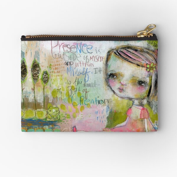 Heartbeat of Creation Zipper Pouch