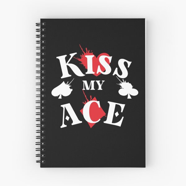 Item preview, Poker notebook Kiss my Ace designed and sold by InspireCh.