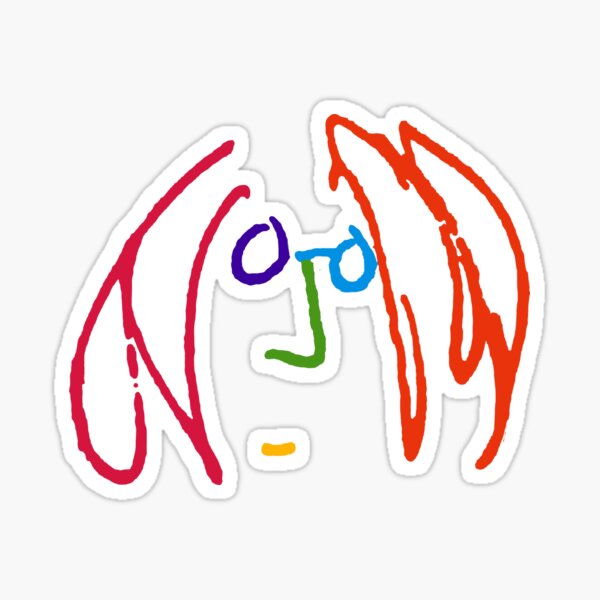 Imagine Doodle Sticker