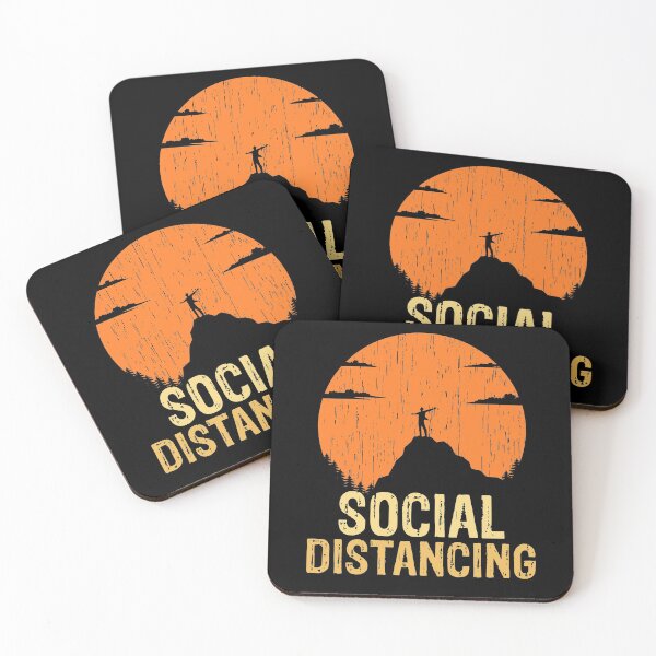 Item preview, SOCIAL DISTANCING | I Survived Panic designed and sold by MagicBoutique.
