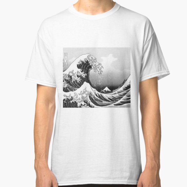 Great Wave: Monochrome Classic T-Shirt