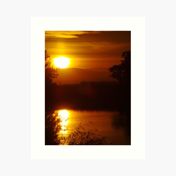 Item preview, Sunset - Clutha River - Sterling - South Island - New Zealand designed and sold by slim6y.