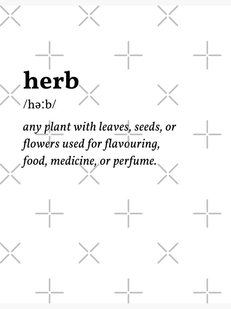 "Definition of a herb" Sticker by HerbLife Redbubble