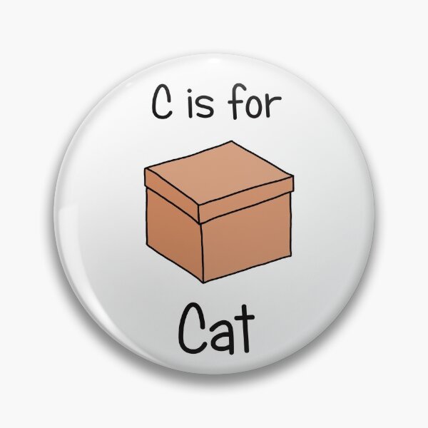 C is for Cat Pin