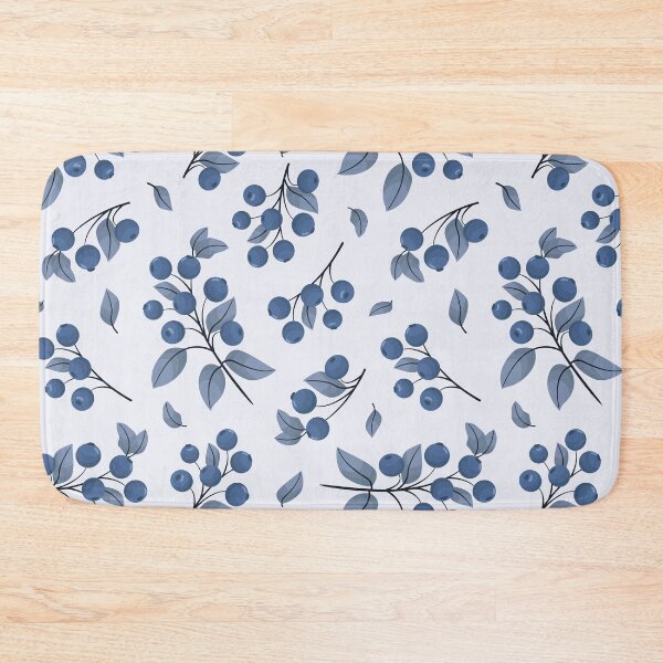 Item preview, Seamless pattern with cute blueberry twigs. designed and sold by Xaphana.