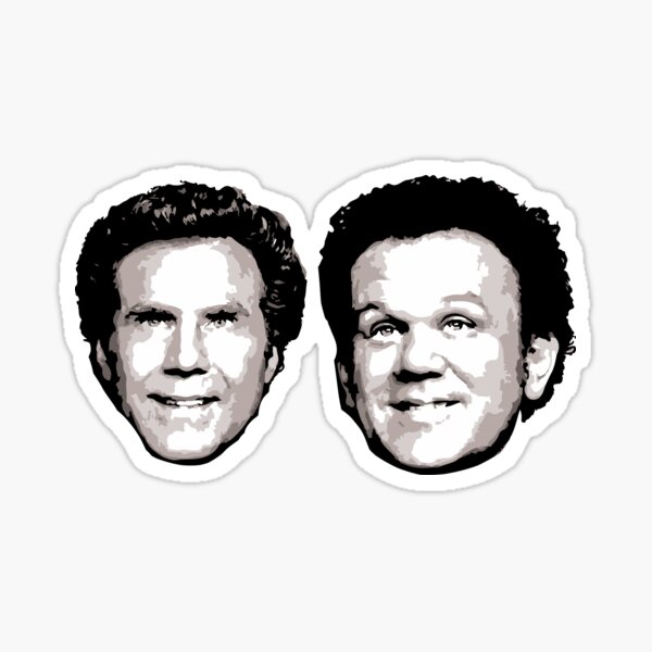 Stepbrothers dale and Brennan \u201cDragon and Nighthawk\u201d vinyl sticker