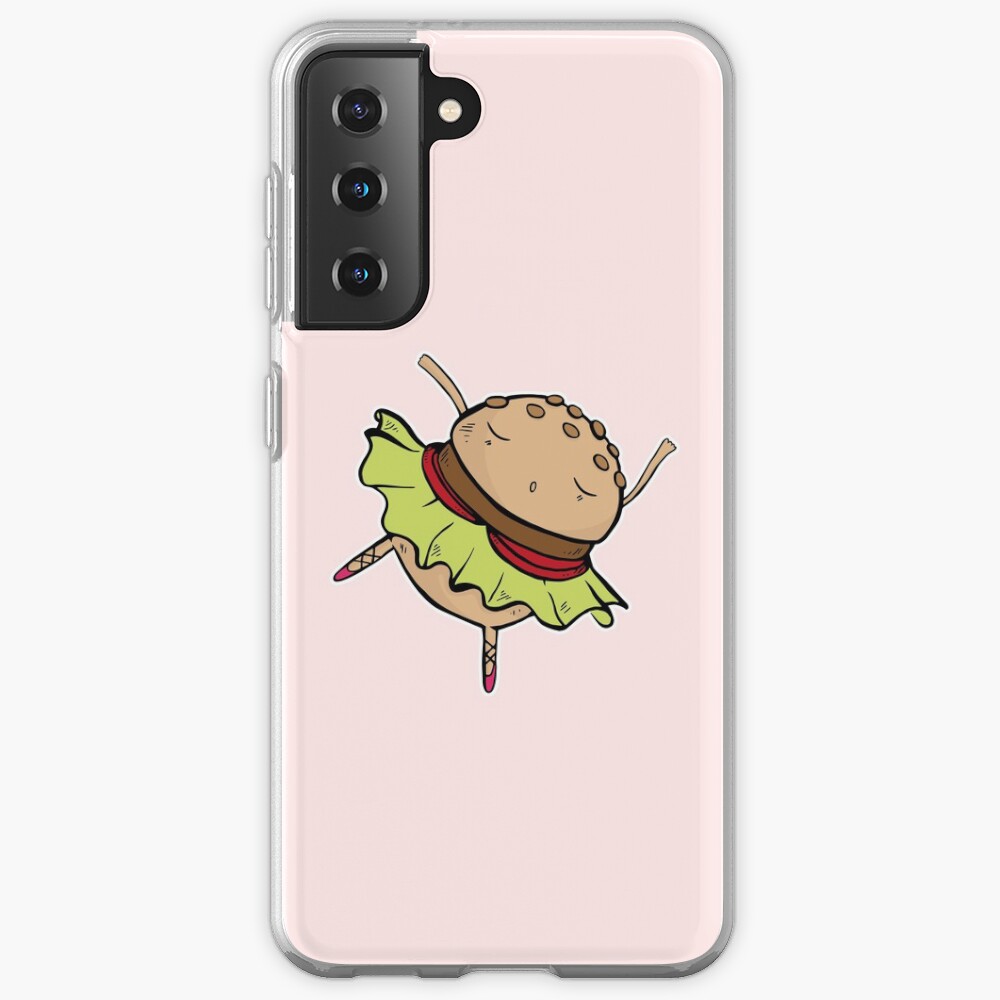 Funny Dancing Burger Ballerina Case & Skin for Samsung Galaxy