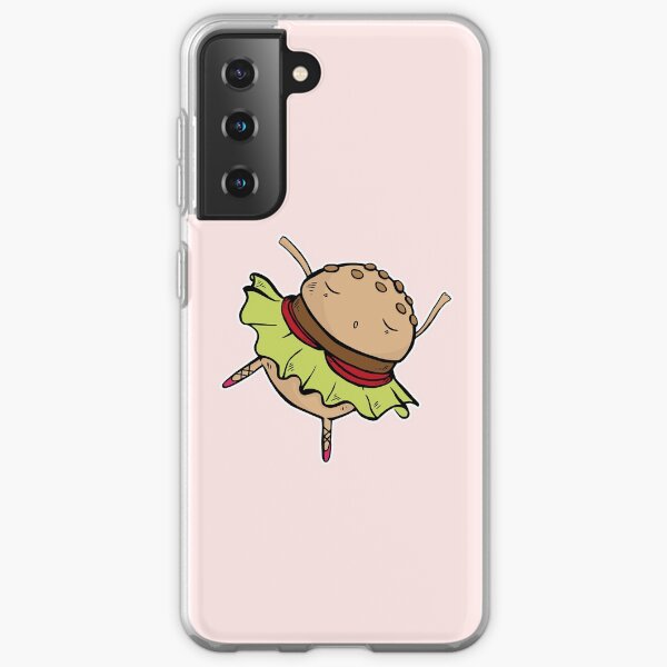 Lustiger Tanzender Burger Samsung Galaxy Flexible Hülle