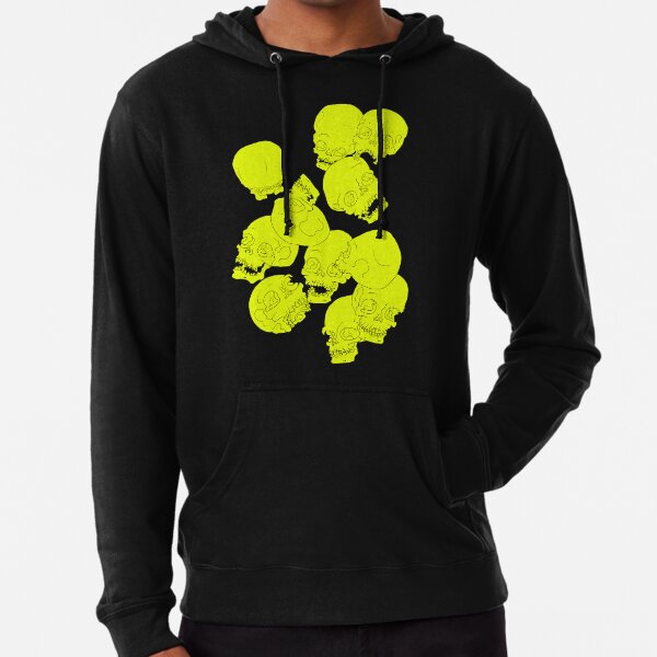 Neon Skulls Lightweight Hoodie