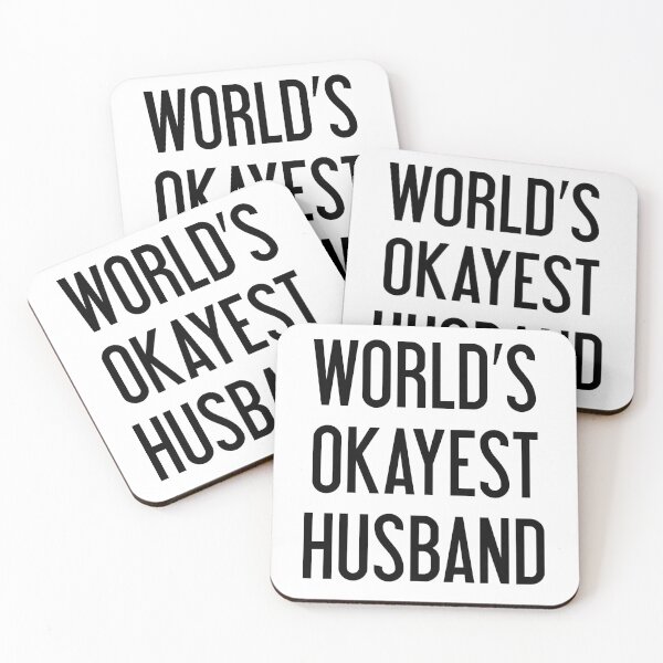 Item preview, World's Okayest Husband designed and sold by MyArt23.