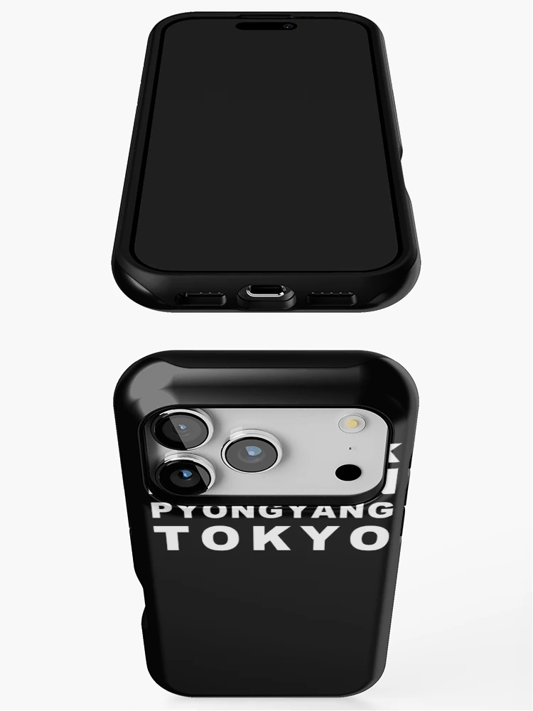 Thumbnail 3 of 4, iPhone Case, Pyongyang-Centric WHITE designed and sold by RazakSM.