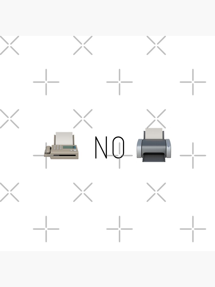 "Fax no printer" Poster for Sale by Millie247 Redbubble