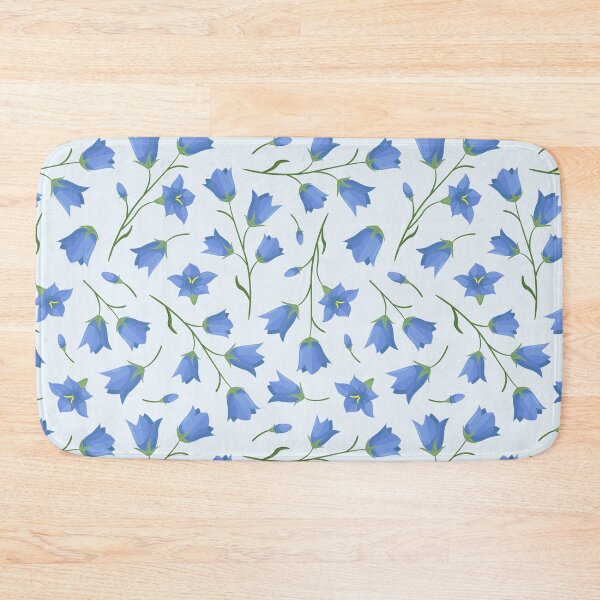 Item preview, Seamless pattern with bellflowers (campanula flowers). designed and sold by Xaphana.