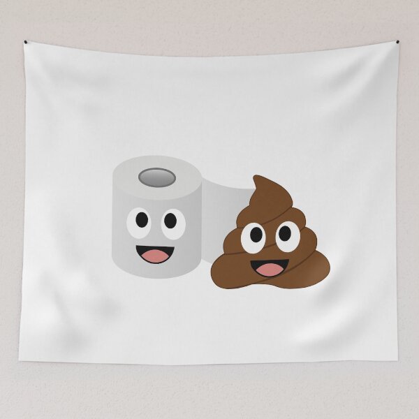 Item preview, Poop and toilet tissue lovers designed and sold by Shawlin Islam.
