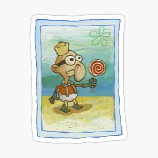 Barnacle Boy Baby Picture Sticker