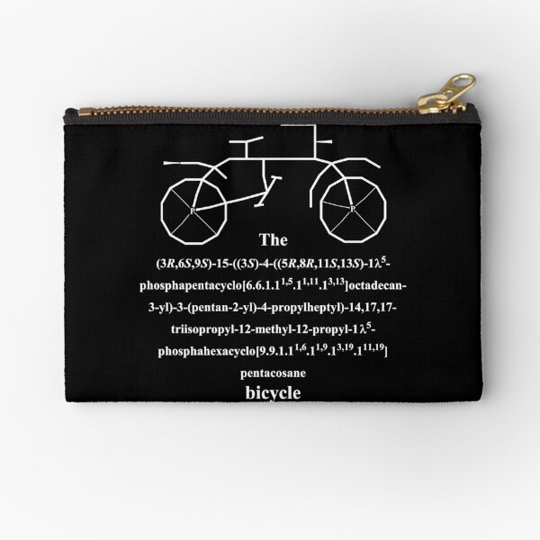Item preview, bicycle - bike - IUPAC nomenclature - chemistry / white designed and sold by Marcel Wirth.