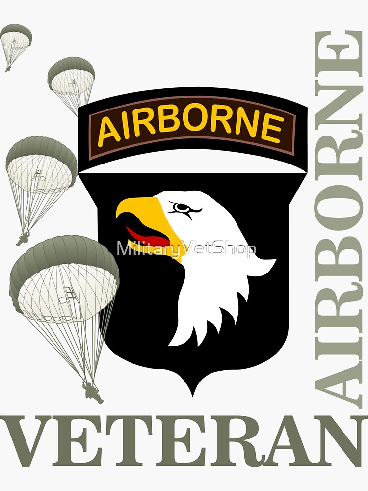 101st Airborne - Screaming Eagles by MilitaryVetShop