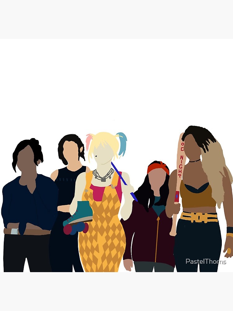 "Birds of Prey - The Team" Art Print for Sale by PastelThorns | Redbubble