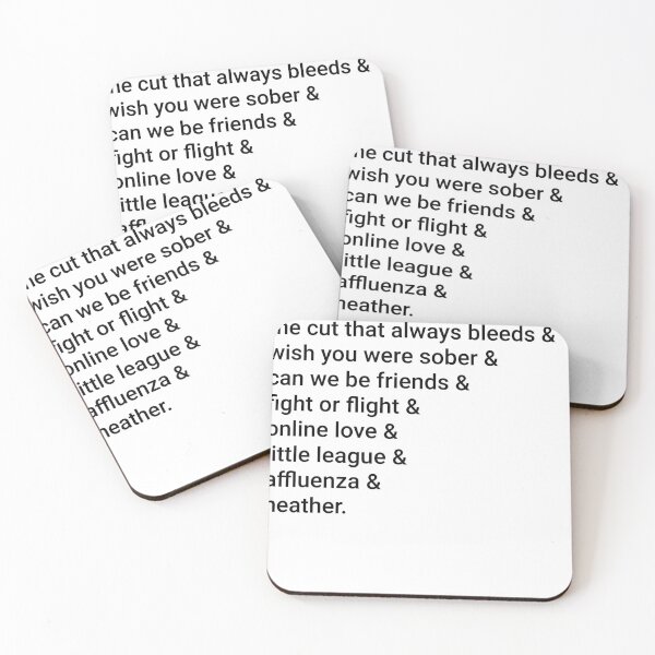 Item preview, Kid Krow Setlist Black designed and sold by art-by-harmonie.