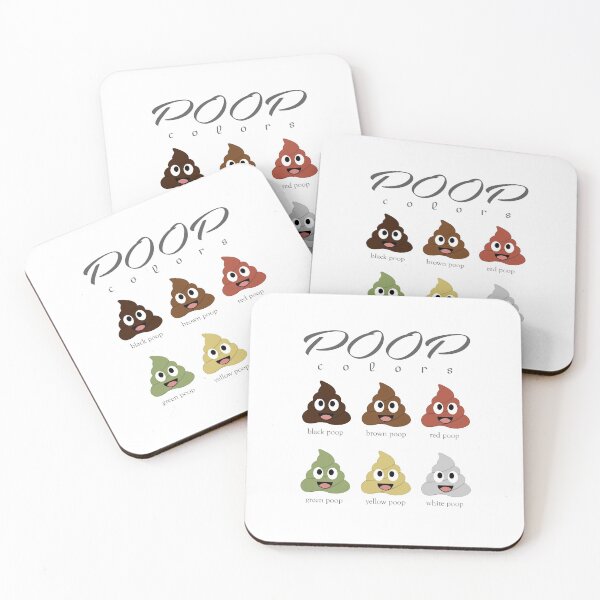 Item preview, Poop colors- types of different types of faecal matter	 designed and sold by Shawlin Islam.