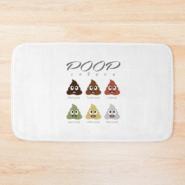 Item preview, Poop colors- types of different types of faecal matter	 designed and sold by Shawlin Islam.