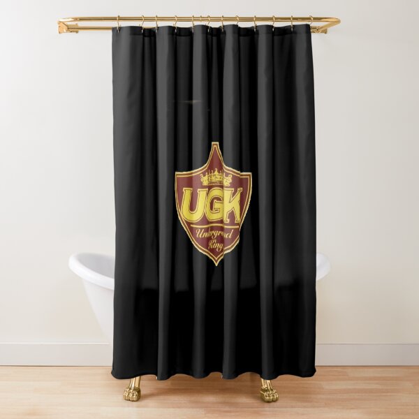 ugk, underground kingz logo, pimp c Shower Curtain