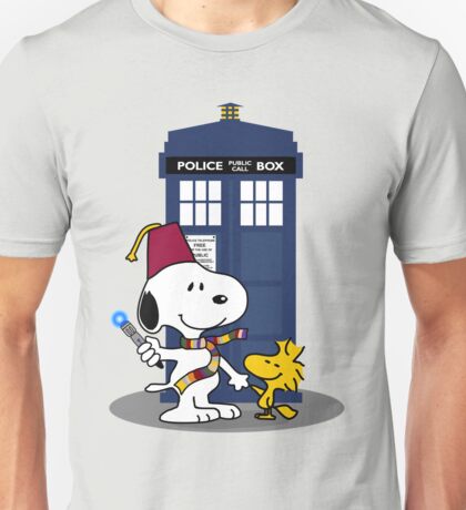 Red Baron Doctor Who Peanuts T-Shirt