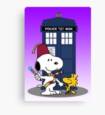 Snoopy Who. Canvas Print