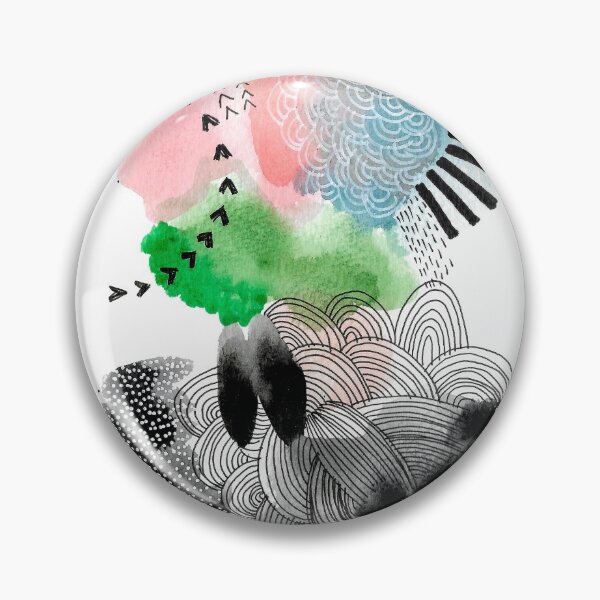 Item preview, Colorful Watercolor Abstract Painting designed and sold by MyArt23.