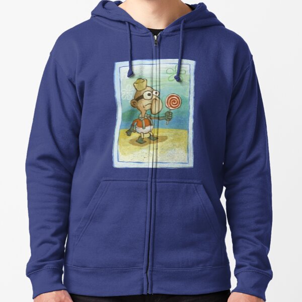 Baby blue spongebob online hoodie