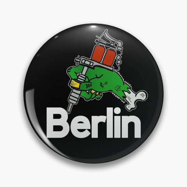 Item preview, Berlin monster tattoo - white designed and sold by Marcel Wirth.