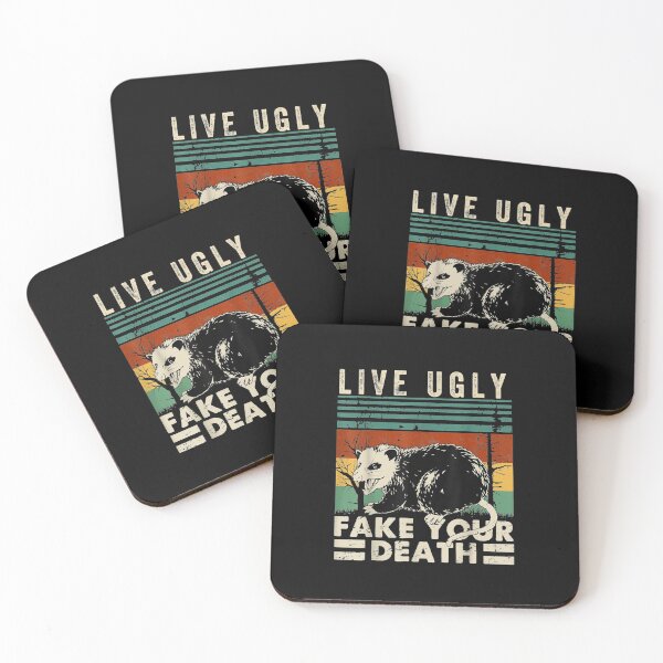 Item preview, Live Ugly Fake Your Death designed and sold by mwjupiter9999.