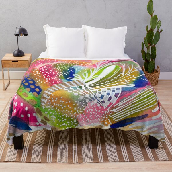 Item preview, Colorful Watercolor Abstract Painting designed and sold by MyArt23.