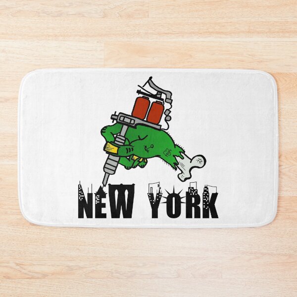 Item preview, NEW YORK - The Big Apple - monster tattoo - black designed and sold by Marcel Wirth.
