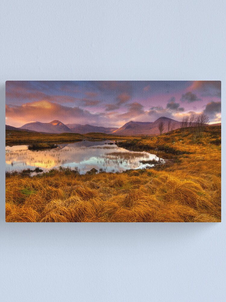 Rannoch Moor Scotland Giclee Canvas Wall Art Picture Rannoch Moor Scotland Giclee Canvas Wall Art Picture