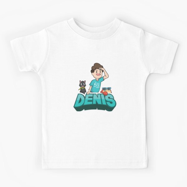 Denis Looks Out Cartoon Kids T Shirt By Tubers Redbubble - denis roblox kids babies clothes redbubble