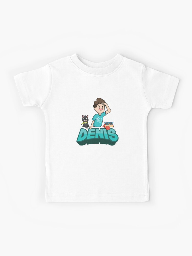 Denis Looks Out Cartoon Kids T Shirt By Tubers Redbubble - denis roblox camisetas redbubble