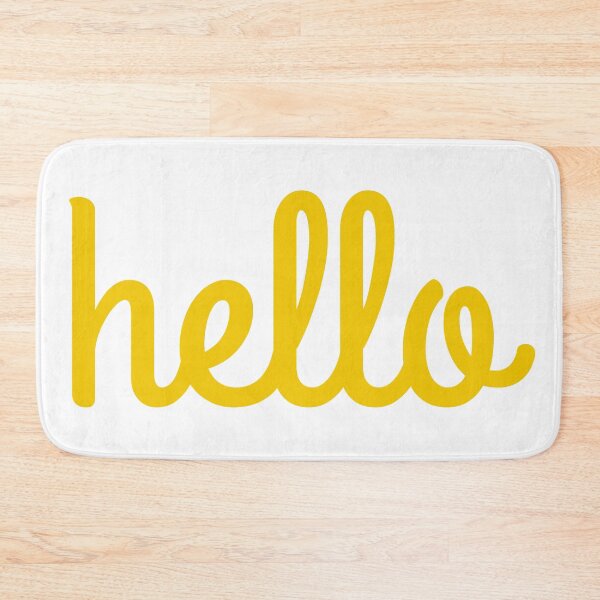 Item preview, Yellow Hello designed and sold by MyArt23.