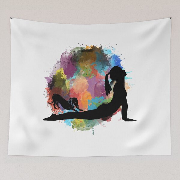 Item preview, Yoga Dachshund 4 designed and sold by StubbornWiener.