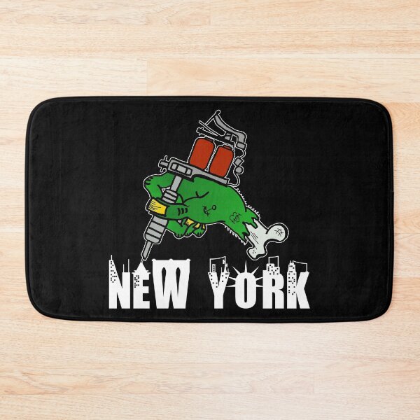 Item preview, NEW YORK - The Big Apple - monster tattoo - white designed and sold by Marcel Wirth.