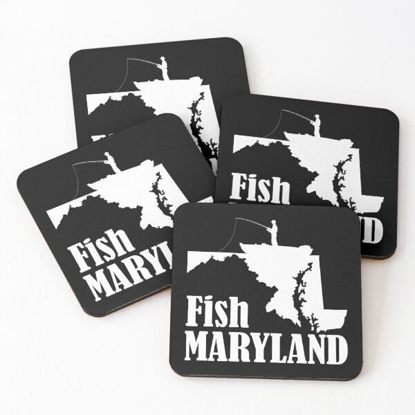 Item preview, Fish Maryland State Pride Fishing product designed and sold by jakehughes2015.