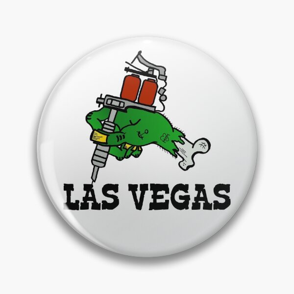 Item preview, LAS VEGAS - monster tattoo - black designed and sold by Marcel Wirth.