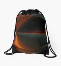 Tunnel Vision Algorithmic Art Drawstring Bag
