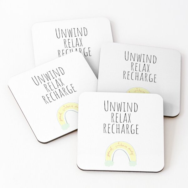 Item preview, Unwind,Relax,Recharge designed and sold by Quote  Shop.