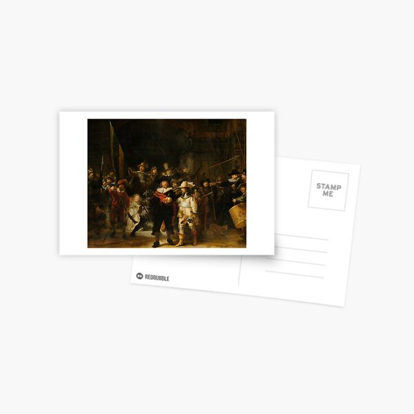 The Nightwatch by Rembrandt van Rijn ( Nachtwacht ) Postcard