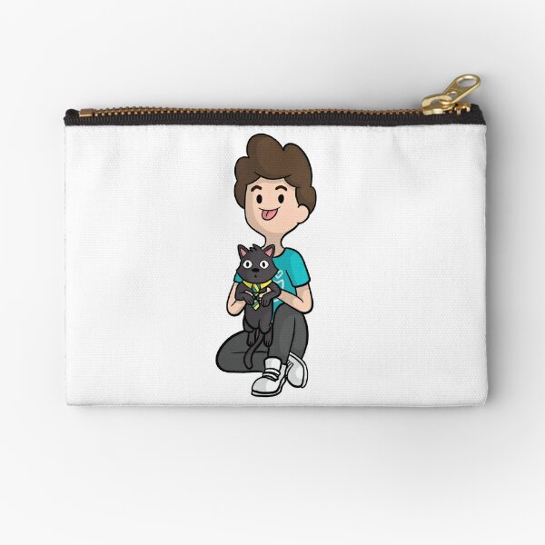 Jelly Roblox Zipper Pouches Redbubble - denis plays roblox hide and go seek extreme