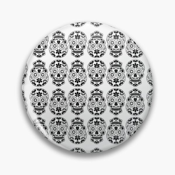 Item preview, Floral sugar skulls  designed and sold by Shawlin Islam.