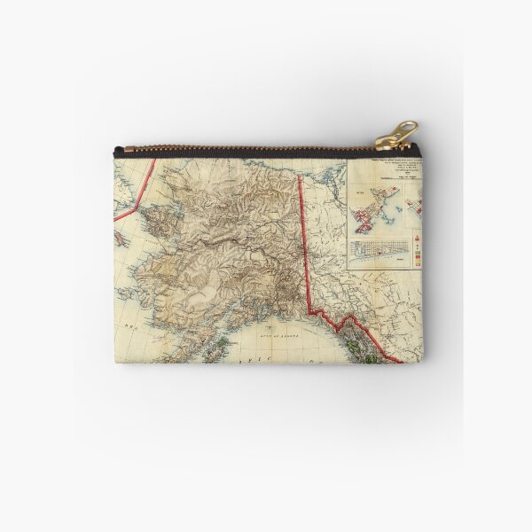 Item preview, Vintage Map of Alaska (1906) designed and sold by BravuraMedia.
