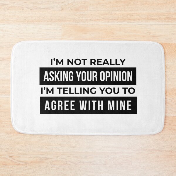 Item preview, Funny Sarcastic Opinion Quote - Politically Incorrect designed and sold by Maria Garcia.