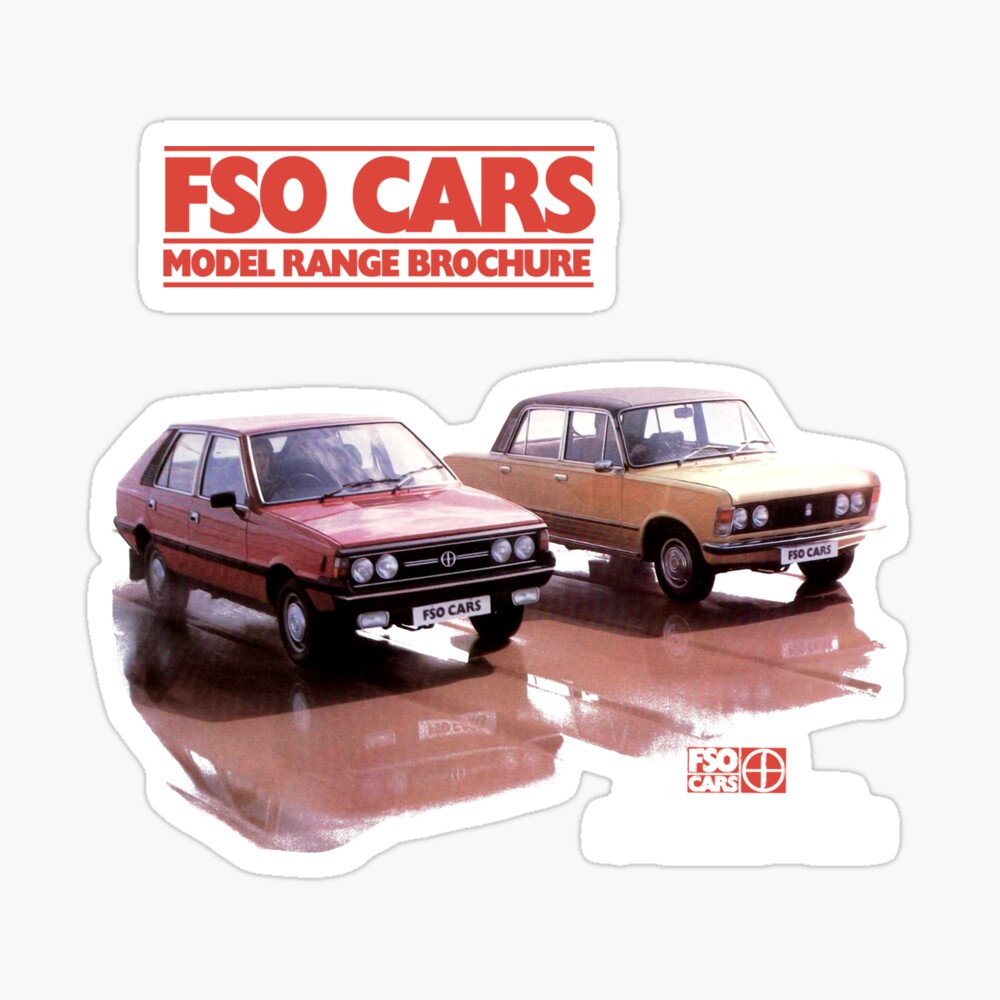 FSO POLONEZ - FSO 1500" Poster for Sale by ThrowbackM2 | Redbubble